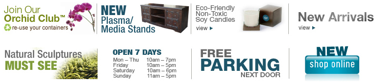orchid club, overstock sale, la brea, west hollywood, scented soy candles, new furniture