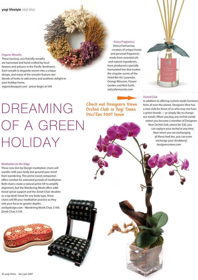 dreaming of a green holiday